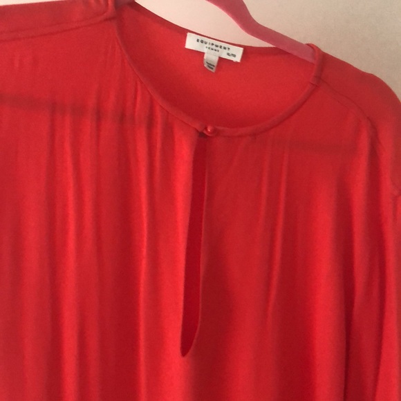 RED!!!  occasionally we all need something RED to wear. Equipment brand in XL. - Picture 4 of 5